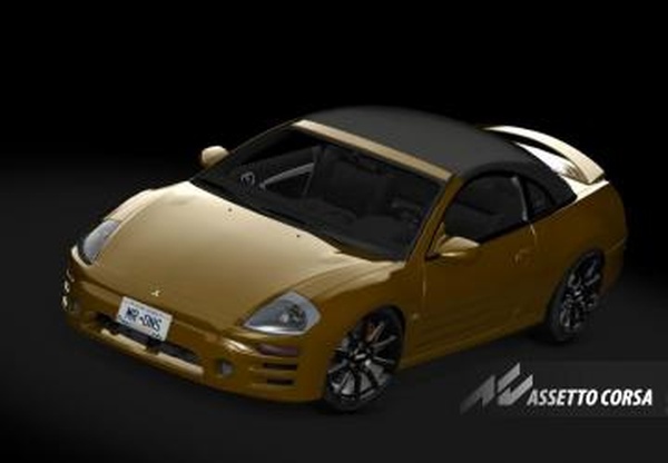 Mitsubishi Eclipse Spyder // Mrn Desingsv1 для Assetto Corsa