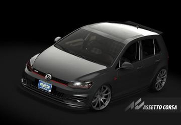 Volkswagen Golf GTI DSG // Mrn Desingsверсия 1.0 для Assetto Corsa