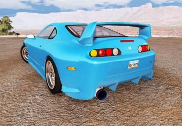 Toyota Supra 1993версия 1.0 для BeamNG.drive (v0.23)