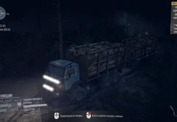 Камаз-4310версия 2,1 для Spintires: MudRunner (v10.06.19)