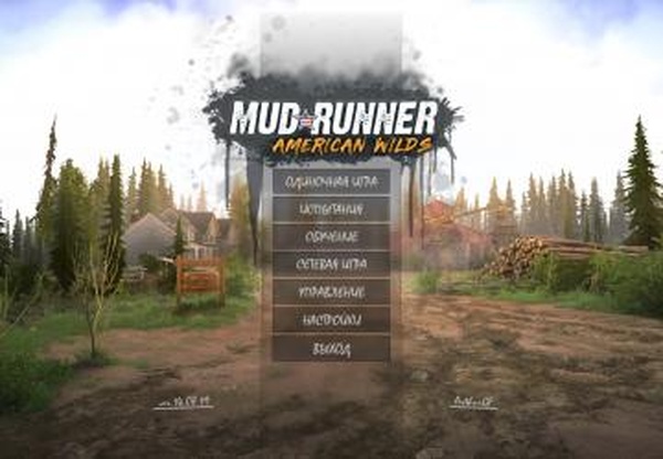 Шрифт в игруверсия 1.0 для Spintires: MudRunner (v10.06.19)