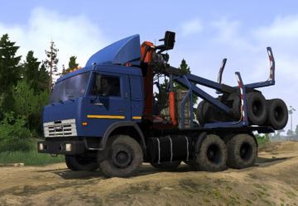 Дополнение к КамАЗ-54115версия 1.0 для Spintires: MudRunner (v10.06.19)