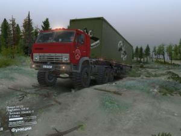 Камаз-5410 «Русская Тайга»версия 24.08.17 для SpinTires (v03.03.16)