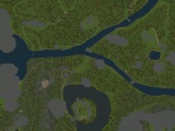 Карта «Долина 2»версия 0.1 для SpinTires (v03.03.16)