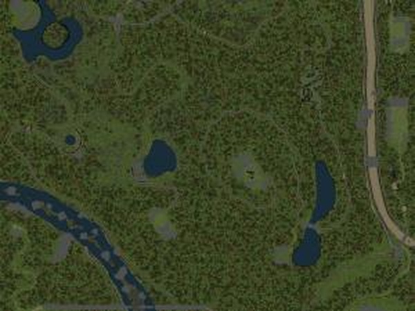 Карта «Долина 1»версия 0.1 для SpinTires (v03.03.16)