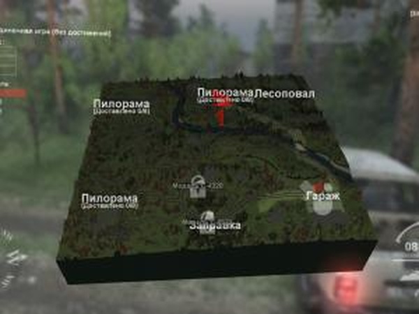 Карта «На полчасика»версия 1.0 для SpinTires (v03.03.16)