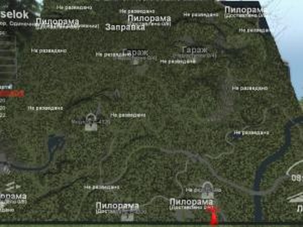 Карта «Российские приключения»версия 1.0 для SpinTires (v03.03.16)