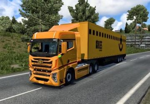 FAW J7 Yingtuверсия 1.0 для Euro Truck Simulator 2 (v1.44.x)