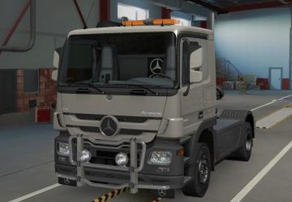 Mercedes Actros MP3 4x4версия 1.0 для Euro Truck Simulator 2 (v1.44)