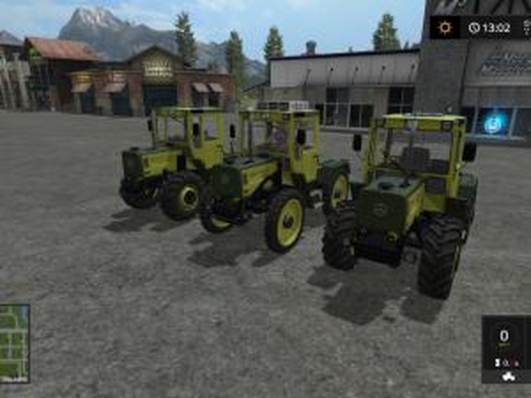 Mercedes-Benz Trac 700-900версия 2.2.0.0 для Farming Simulator 2017 (v1.5.1)