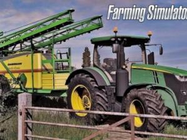 John Deere 7R Newверсия 1.0 для Farming Simulator 2017 (v1.4.4)