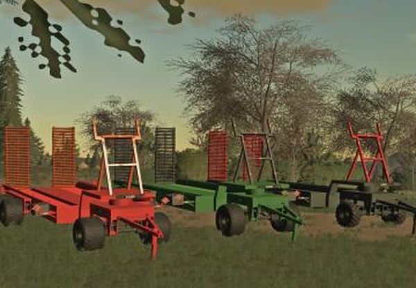 Trailer For Sugar Cane Harvesterверсия 1.0.0.0 для Farming Simulator 2019 (v1.7.x)