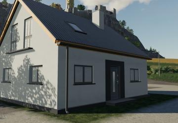 Modern Polish Houseверсия 1.0.0.0 для Farming Simulator 2019 (v1.7.x)