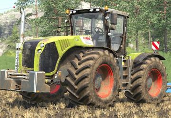 CLAAS Xerion 4000/5000 Seriesверсия 1.1.0.0 для Farming Simulator 2019 (v1.7.x)