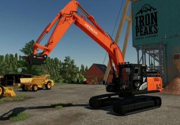 Hitachi 210VAверсия 1.0.0.0 для Farming Simulator 2022