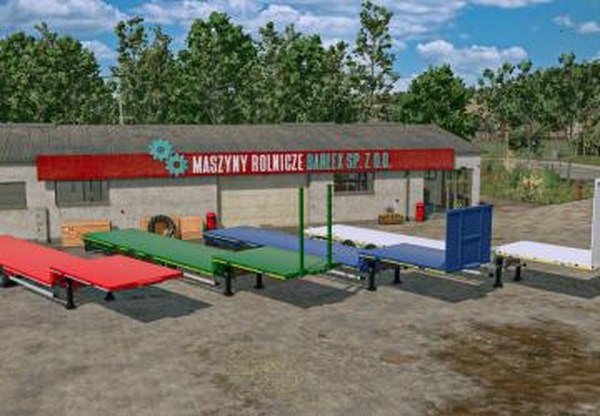 Camara Straw Bale Semitrailerверсия 1.0.0.1 для Farming Simulator 2025