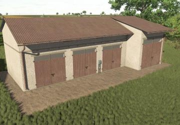 Silo With Garageверсия 1.0.0.0 для Farming Simulator 2025