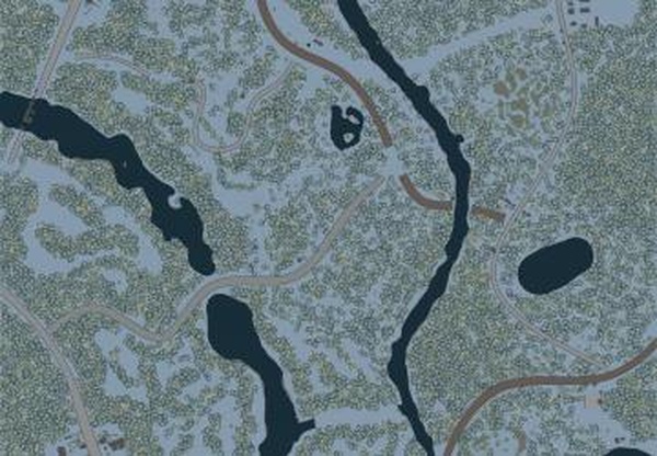 Карта «Inverno russo»версия 1.1 для Spintires: MudRunner (v10.06.19)