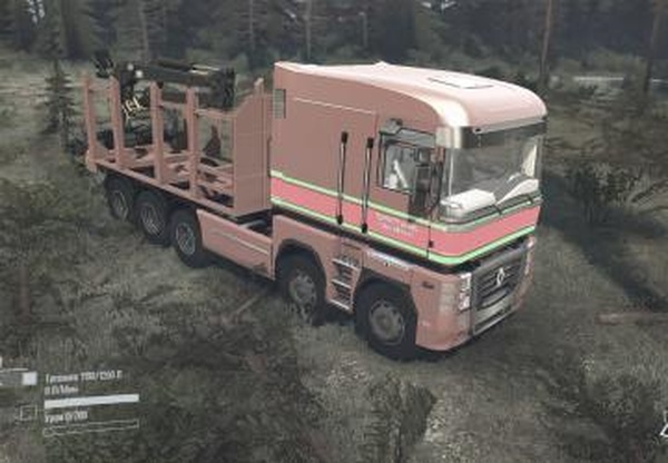 Текстура Renault Magnum 8x8версия 1 для Spintires: MudRunner (v10.06.19)