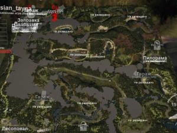 Карта «Русская Тайга»версия 1.0 для SpinTires (v03.03.16)