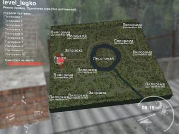 Карта «Легко»версия 1.0 для SpinTires (v03.03.16)