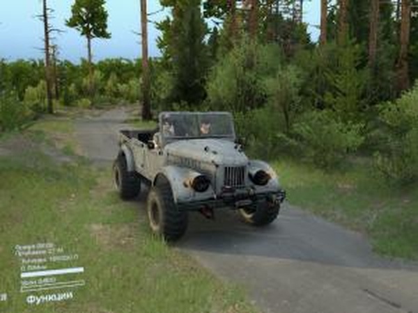 Газ-69версия 21.08.17 для SpinTires (v03.03.16)