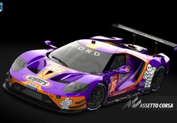 #85, Ford GT, Keating Motorsports, Le Mans 2019, 8kv1.1 для Assetto Corsa