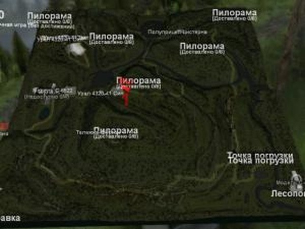 Карта  «10.000»версия 1.0 для SpinTires (v03.03.16)