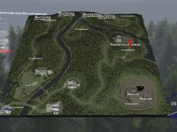 Карта «Tatarin»версия 1.0 для SpinTires (v03.03.16)