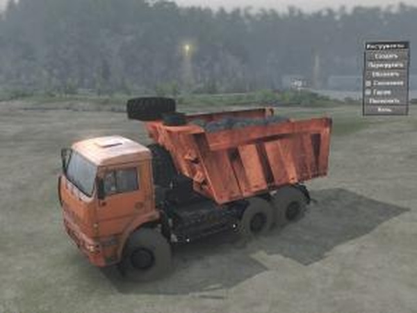 КамАЗ-16версия 07.06.17 для SpinTires (v03.03.16)