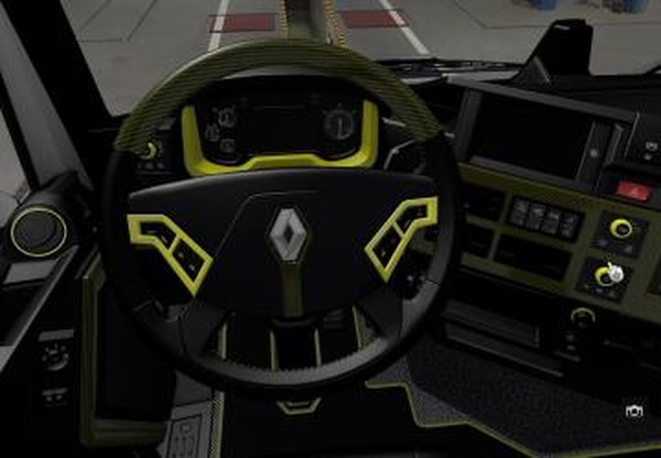 Пак интерьеров для Renault T Rangeверсия 1.0 для Euro Truck Simulator 2 (v1.44.x)