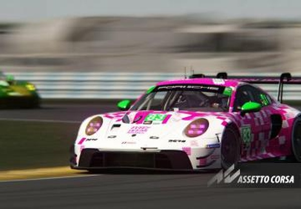 2025 IMSA Porshce 992 GT3R packверсия 2.0 для Assetto Corsa