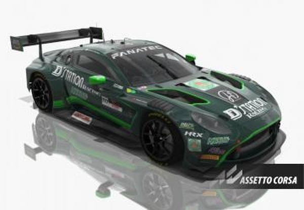 2024 GTWC Asia D´Station Racing – Aston Martin Vantage GT3 - #777v1.0 для Assetto Corsa