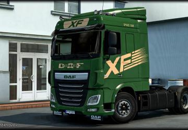 Скинпак «Многоцветный» для DAF XF 106версия 1.0 для Euro Truck Simulator 2 (v1.44)
