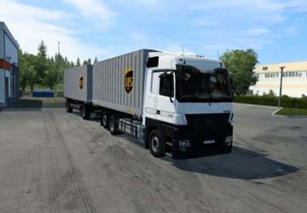 BDF addon for Mercedes MP3 by schumiверсия 1.1 для Euro Truck Simulator 2 (v1.44.x)