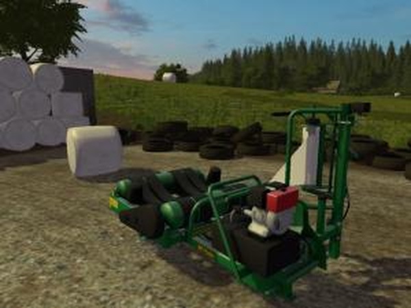 Упаковщик тюков McHale 991LBERверсия 1.0.0.0 для Farming Simulator 2017 (v1.4.4)