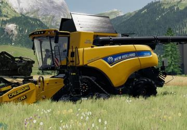 New Holland CR 6.90версия 1.3.0.0 для Farming Simulator 2019 (v1.7.x)