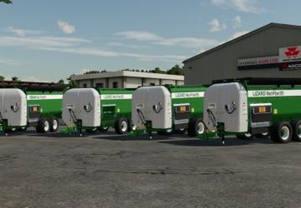 Lizard Mech Fibre 365 Feeder Wagonверсия 1.0.0.2 для Farming Simulator 2022