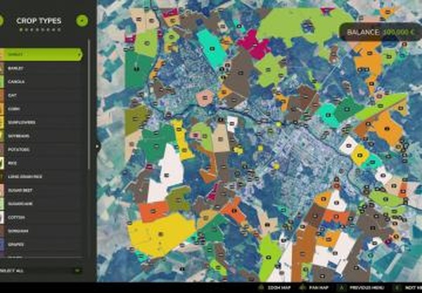 Карта «Loimaa 8km X8»версия BETA для Farming Simulator 2025