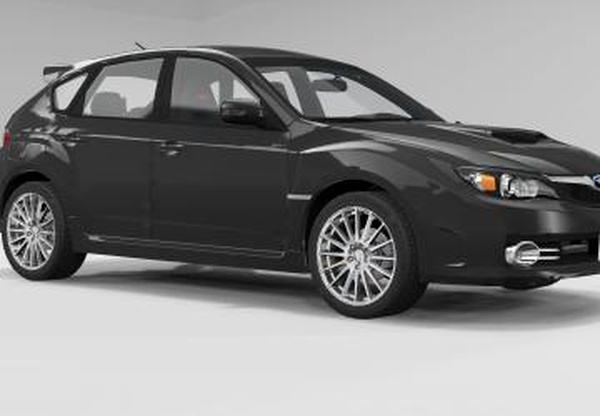 Subaru Impreza WRX STI 2008версия 1.0 для BeamNG.drive (v0.23.5.2)