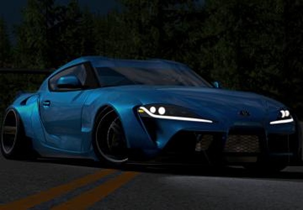 Toyota Supra Gr2 New Versionверсия 1.0 для BeamNG.drive (v0.23)