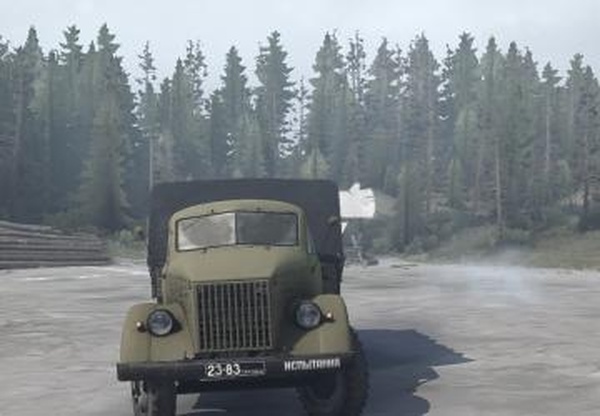 Газ 33 «Опытный»версия 1.0 для Spintires: MudRunner (v10.06.19)