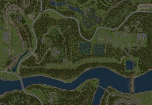 Карта «После дождя» или «Чёрные лесорубы»v1.0 для Spintires: MudRunner (v10.06.19)