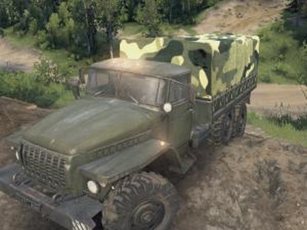 Текстура гаражных частей «Камуфляж»для SpinTires (v03.03.16)