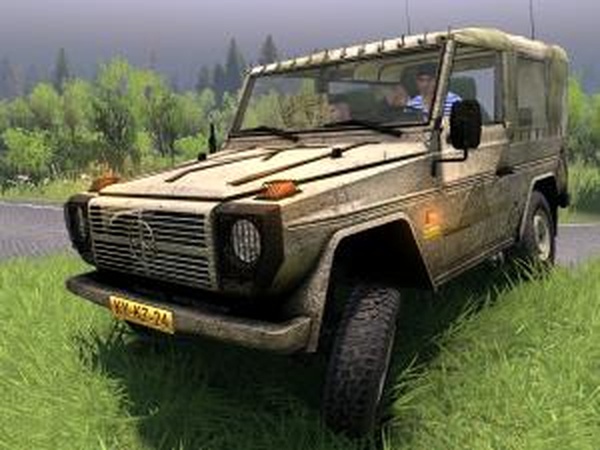 Mercedes-Benz G240 (Geländewagen)версия 18.08.17 для SpinTires (v03.03.16)