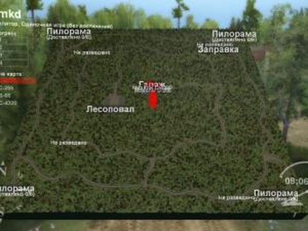 Карта «МКД»версия 1 для SpinTires (v03.03.16)