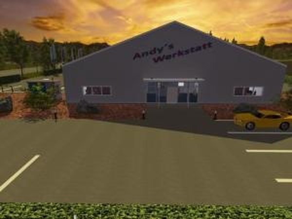 Здание Andys Workshopверсия 1.3 для Farming Simulator 2017 (v1.4.4)