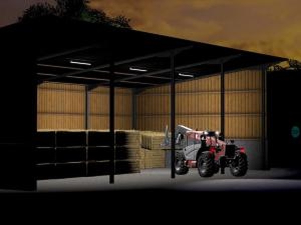 Ангары Sheds Wolfsystemверсия 1.0.0.0 для Farming Simulator 2017 (v1.4.4)