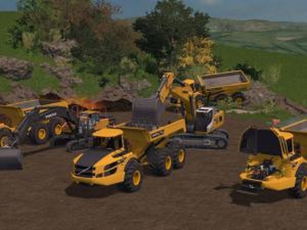 Volvo A40Gверсия 1.0.0.0 для Farming Simulator 2017 (v1.4.4)