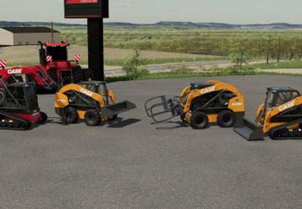 Case Skid Steer Pack 2018версия 1.0.0.0 для Farming Simulator 2022